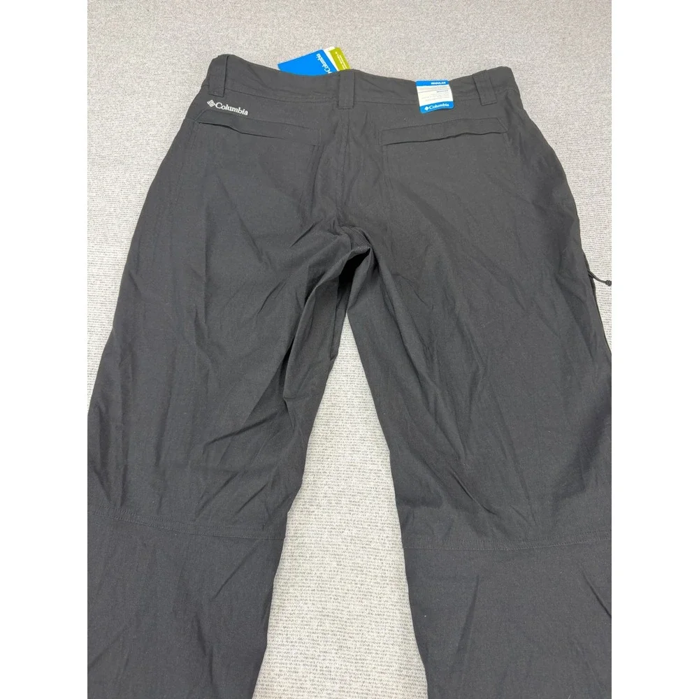Columbia Jasper Butte Mens 34x32 Black Omni-Shield Hiking Pants XM9004-010 NEW